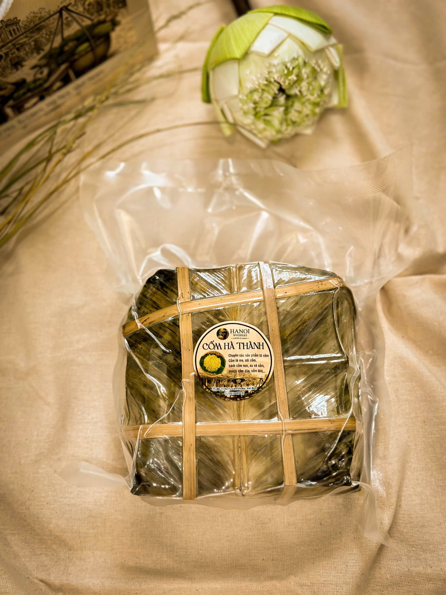 Bánh Chưng Cốm — đặc sản cốm Hà Nội, làng nghề Mễ Trì